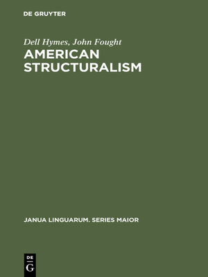 cover image of American Structuralism